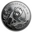 1990 China 1 oz Silver Panda Small Date BU (Sealed)