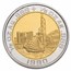 1990 China 2-Coin 1/2 oz Gold & 1/5 oz Ag Bi-Metallic Panda Set