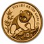 1990 China 5-Coin Gold Panda Proof Set (w/Box) Dmg Capsules