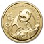 1990 China 5-Coin Gold Panda Set BU