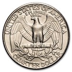1990-D Washington Quarter 40-Coin Roll BU