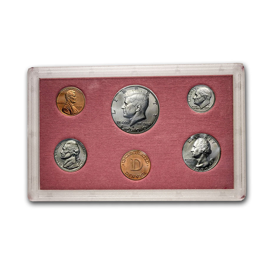 Buy 1990 Denver Uncirculated Bank Set | APMEX