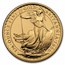 1990 GB 4-Coin Gold Britannia Proof Set (Box, No COA)
