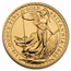 1990 GB 4-Coin Gold Britannia Proof Set (Box, No COA)