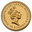 1990 GB 4-Coin Gold Britannia Proof Set (Box, No COA)