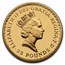 1990 GB 4-Coin Gold Britannia Proof Set (Box, No COA)