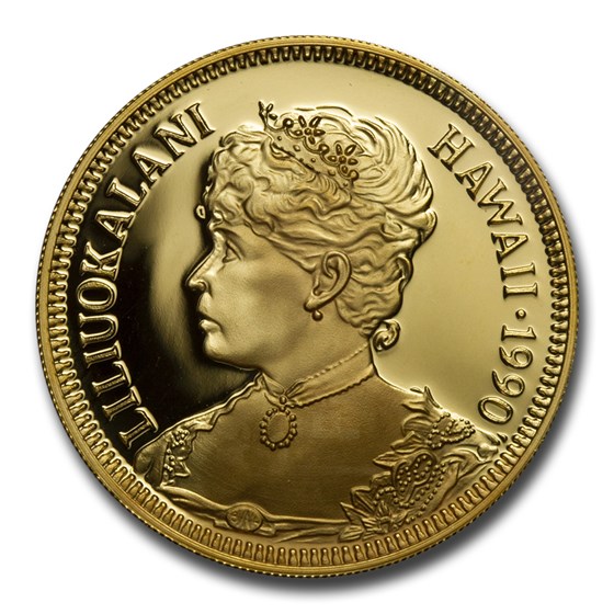 Buy 1990 Hawaii 5Coin Liliuokalani Gold Proof Set APMEX