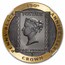 1990 IOM 1 oz Proof Gold Penny Black PF-68 NGC (Blackened)