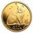 1990 Isle of Man 1 oz Gold New York Alley Cat BU