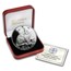 1990 Isle of Man 1 oz Silver Alley Cat Proof