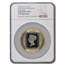 1990 Isle of Man 5 oz Proof Gold Penny Black PF-69 UCAM NGC