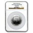 1990 Isle of Man Silver 5 Crown Penny Black Gem Proof NGC