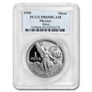 1990 Mexico 1 oz Proof Silver Libertad PR-69 PCGS