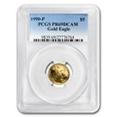 1990-P 1/10 oz Proof American Gold Eagle PR-69 DCAM PCGS