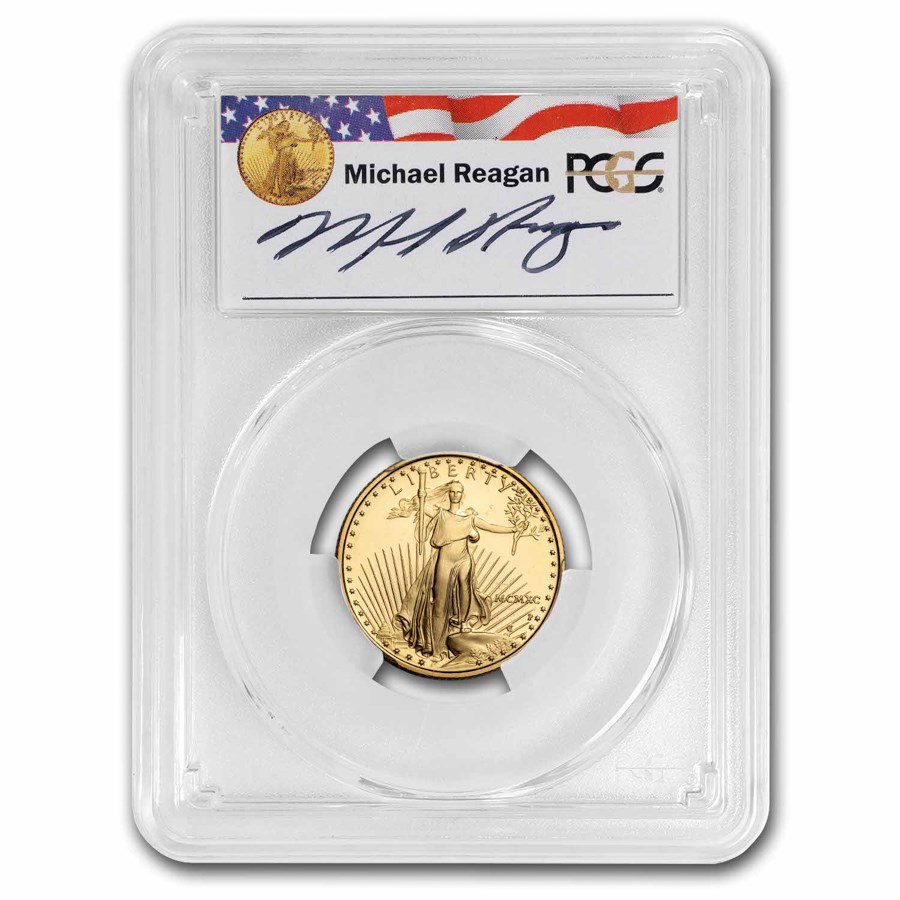 1990-P 1/4 oz Proof American Gold Eagle PR-69 PCGS (Reagan)