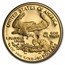 1990-P 1/4 oz Proof American Gold Eagle (w/Box & COA)