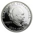 1990-P Eisenhower Centennial $1 Silver Commem Proof (w/Box & COA)