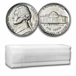 1990-P Jefferson Nickel 40-Coin Roll BU