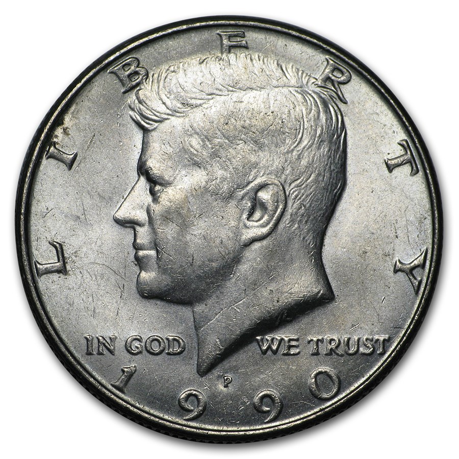 1990-P Kennedy Half Dollar BU