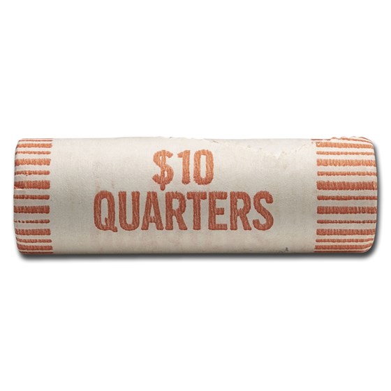 1990-P Washington Quarter BU $10 40-Coin Roll 1990-P Washington Quarter BU $10 40-Coin Roll