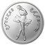 1990 Russia 1/2 oz Palladium Ballerina BU