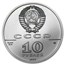 1990 Russia 1/2 oz Palladium Ballerina BU