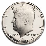 1990-S Kennedy Half Dollar 20-Coin Roll Proof