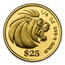 1990 Singapore 4-Coin Gold/Silver Year of the Horse Proof Set