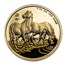 1990 Singapore 4-Coin Gold/Silver Year of the Horse Proof Set