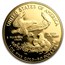1990-W 1 oz Proof American Gold Eagle (w/Box & COA)