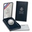 1990-W Eisenhower Centennial $1 Silver Commem BU (w/Box & COA)