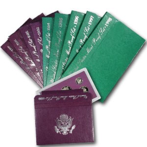 1990s Proof Set Collection (Contains 1990-1998) 1990s Proof Set Collection (Contains 1990-1998)