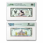 1991 $1.00 (AA) Waving Mickey CU-66 EPQ (DIS#21)