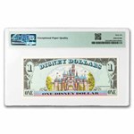 1991 $1.00 (DA) Waving Mickey CU-66 EPQ PMG (DIS#24)