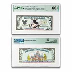 1991 $1.00 (DA) Waving Mickey CU-66 EPQ PMG (DIS#24)