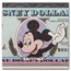 1991 $1.00 (DA) Waving Mickey CU-67 EPQ PMG (DIS#24)