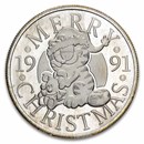 1991 1 oz Silver Proof Round - Garfield (SilverTowne)
