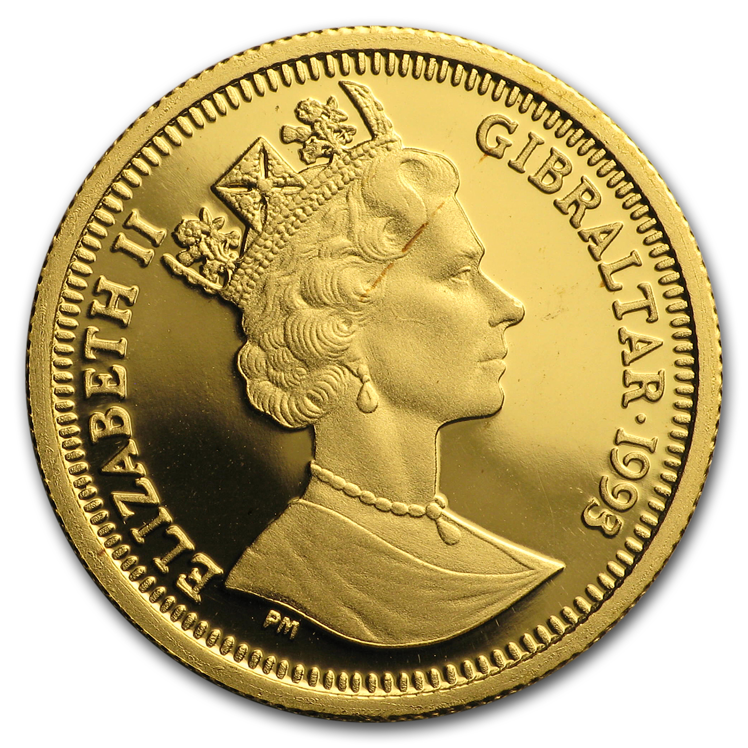 Buy 1991-1997 Gibraltar Gold 1/10 oz Dog (Random Dates) | APMEX