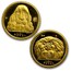 1991-1997 Gibraltar Gold 1/25 oz Dog BU/Proof (Random Year)