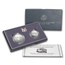 1991 2-Coin Mount Rushmore Set BU (w/Box & COA)
