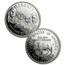 1991 3-Coin Commem Mount Rushmore Proof Set (w/Box & COA)