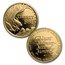 1991 6-Coin Commem Mount Rushmore Set BU & Proof (w/Box & COA)