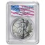 1991 American Silver Eagle Gem Unc PCGS (World Trade Center)