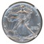 1991 American Silver Eagle MS-69* NGC (Mercanti)