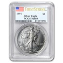 1991 American Silver Eagle MS-69 PCGS (FirstStrike®)