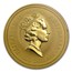 1991 Australia 1 oz Gold Nugget BU