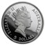 1991 Australia 1 oz Silver Kookaburra Proof