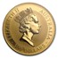 1991 Australia 2 oz Gold Nugget BU