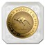 1991 Australia 2 oz Gold Nugget BU