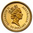 1991 Australia 5-Coin Gold Nugget Proof Set